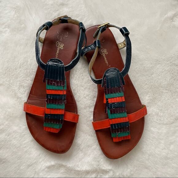 Matt Bernson Leather Sandals Size 9 - Picture 2 of 5